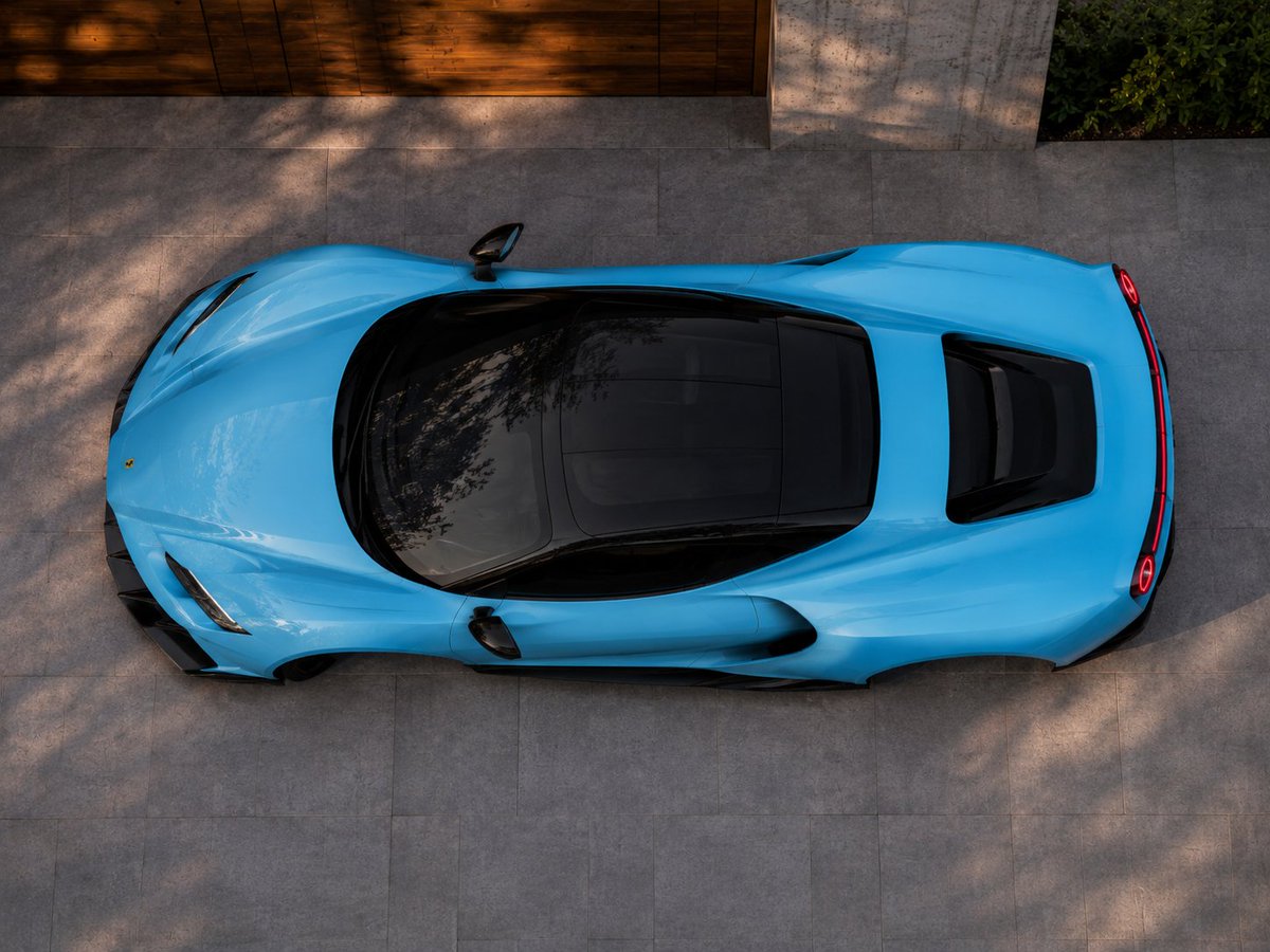 arbhedge's tweet photo. Introducing Il Fulmineo — what an electric Ferrari should feel like: dangerous, beautiful, impossible to ignore.

@Ferrari spent billions trying to make the “Luce” happen and somehow forgot the part where the car has to stir the soul. #luce #FerrariHypercar #ferrari 

Call me when you're ready..