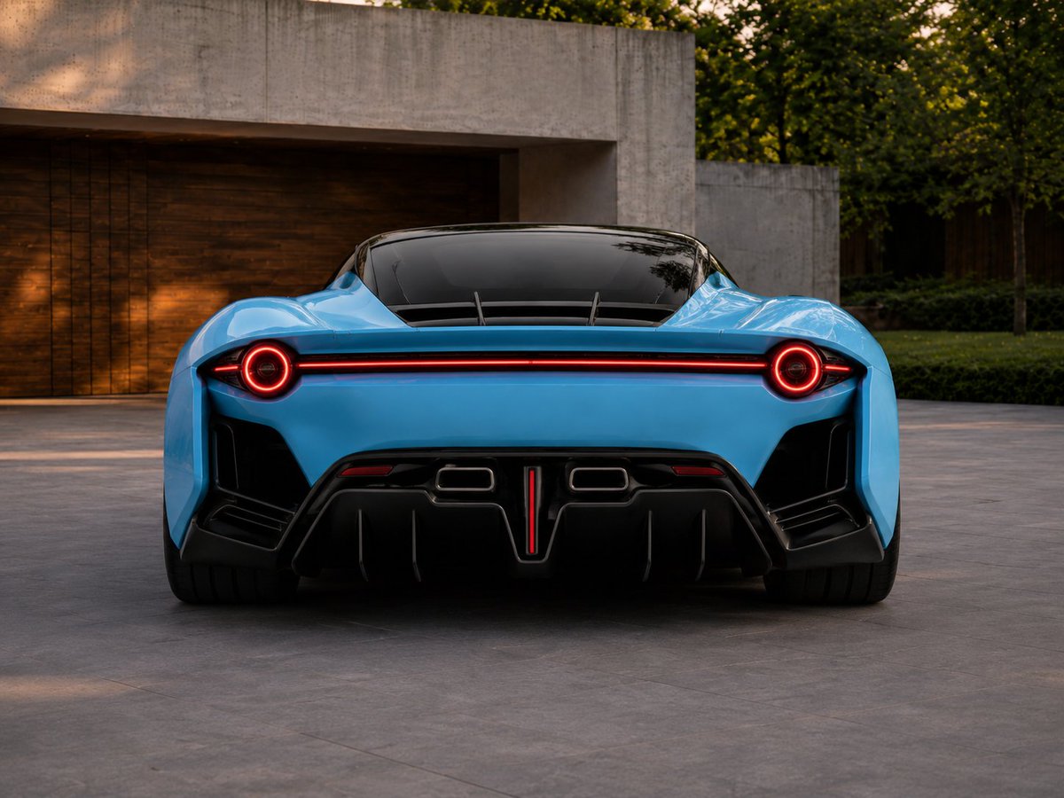 arbhedge's tweet photo. Introducing Il Fulmineo — what an electric Ferrari should feel like: dangerous, beautiful, impossible to ignore.

@Ferrari spent billions trying to make the “Luce” happen and somehow forgot the part where the car has to stir the soul. #luce #FerrariHypercar #ferrari 

Call me when you're ready..