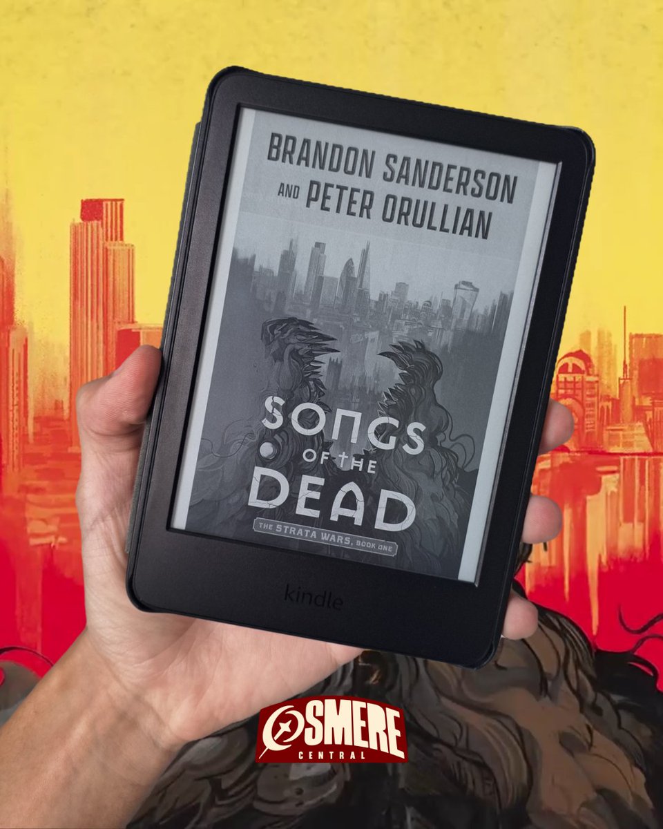 CosmereCentral's tweet photo. Recebi uma cópia antecipada de Songs of the Dead, o novo livro de Brandon Sanderson e Peter Orullian!

Muito obrigado à NetGalley e à The Broken Binding pela oportunidade de conhecer essa história antes do lançamento. https://t.co/Io76Zt4MpU
