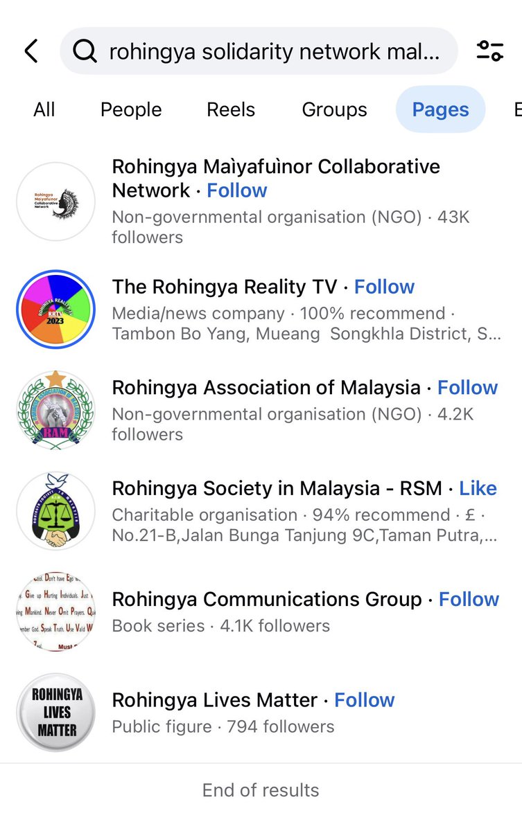 fazleyff's tweet photo. @iamjoelee @arjunmohanwho Hey @iamjoelee, tried searching up the page in the screenshot and could not find any Facebook page of that name?

Also could not find any videos of any Rohingyan organisations asking for such, although there were videos asking for better treatment in immigration centres https://t.co/lRl6VxAkz1