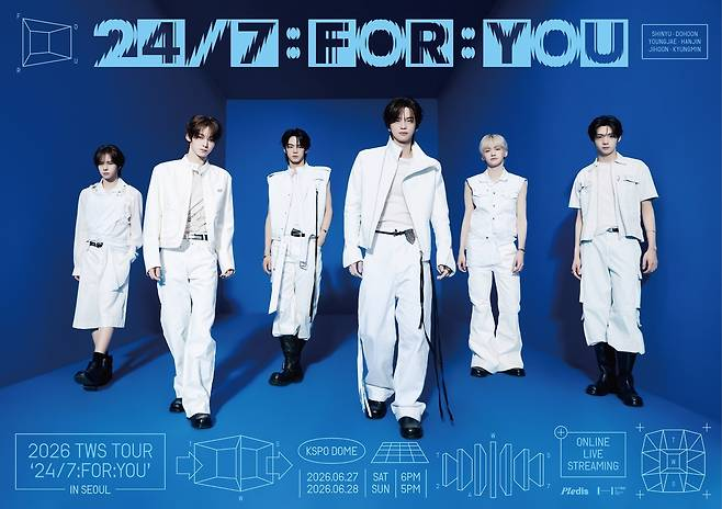kchartsmaster's tweet photo. TWS has sold out all tickets for their two-day concert at KSPO Dome in Seoul.

https://t.co/7hUOaCvs5l https://t.co/uwkNZECBOc