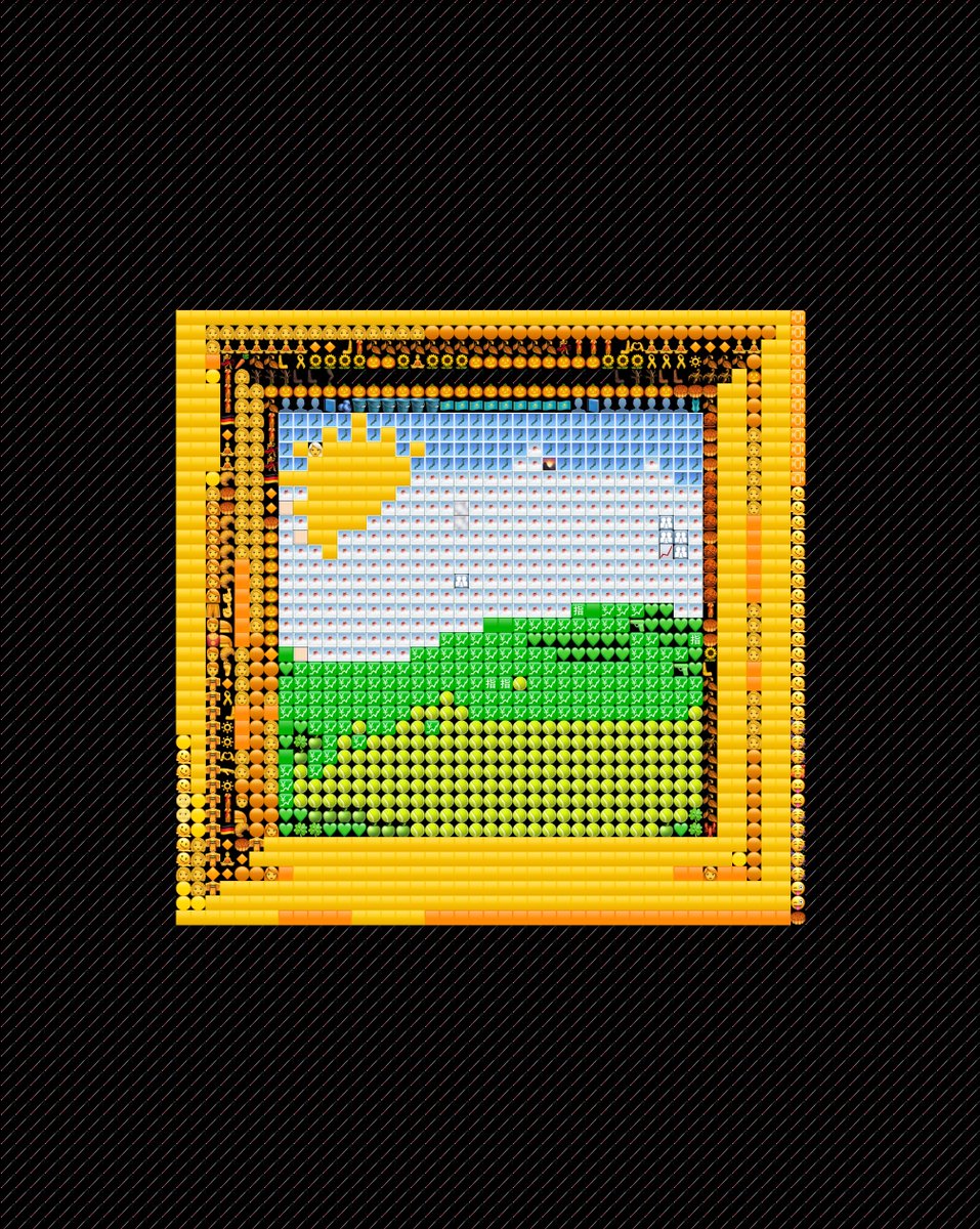 GhostintheWiFi's tweet photo. emoji painting of an emoji painting https://t.co/My9jmiXPt6