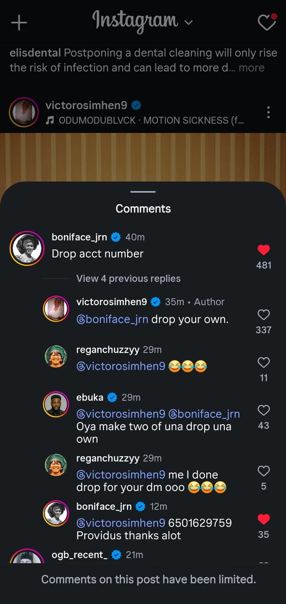 GNFSULTAN's tweet photo. Victor osimhen post Boniface tell am make emm drop Aza na so osimhen tell am make emm drop aza too Boniface sharply paste am😭😂🤣 https://t.co/uzHdOI9WaR