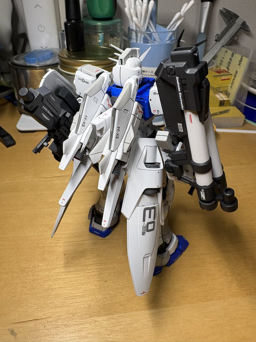 kokushi_0625's tweet photo. RG RX-78GP03 ステイメン Pスペック

コアファイターの製作がミソでした。

#今月作ったプラモ晒そうぜ
#プラモデル
#ガンプラ
#RG
#GP01
#GP03
#ガンダム0083
#ミキシング https://t.co/x9WjAnFbxB