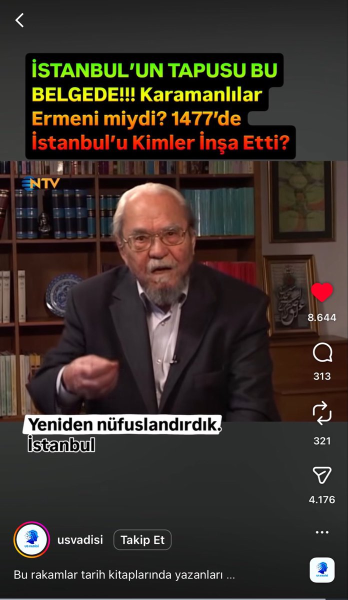 arch_circle's tweet photo. @goy_im_oh @Alyunan00 Yesterday I’ve encountered late Halil İnalcık’s reading of 1477 census of İstanbul, Karamanlı community listed there amongst Armenian church 
8851 Turk families
3151 Roman Orthodox
1647 Jewish
267 Genoese
372 Armenian
384 Karamanlı under Armenian jurisdictio
14803 families in sum https://t.co/BM01DyMtUh