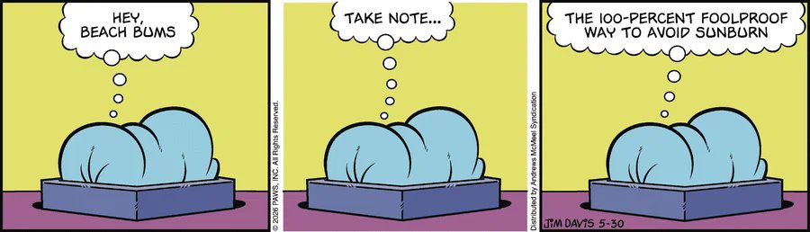 DailyGarfcast's tweet photo. Garfield by Jim Davis for Sat, 30 May 2026 https://t.co/QUSmn5Mwhz