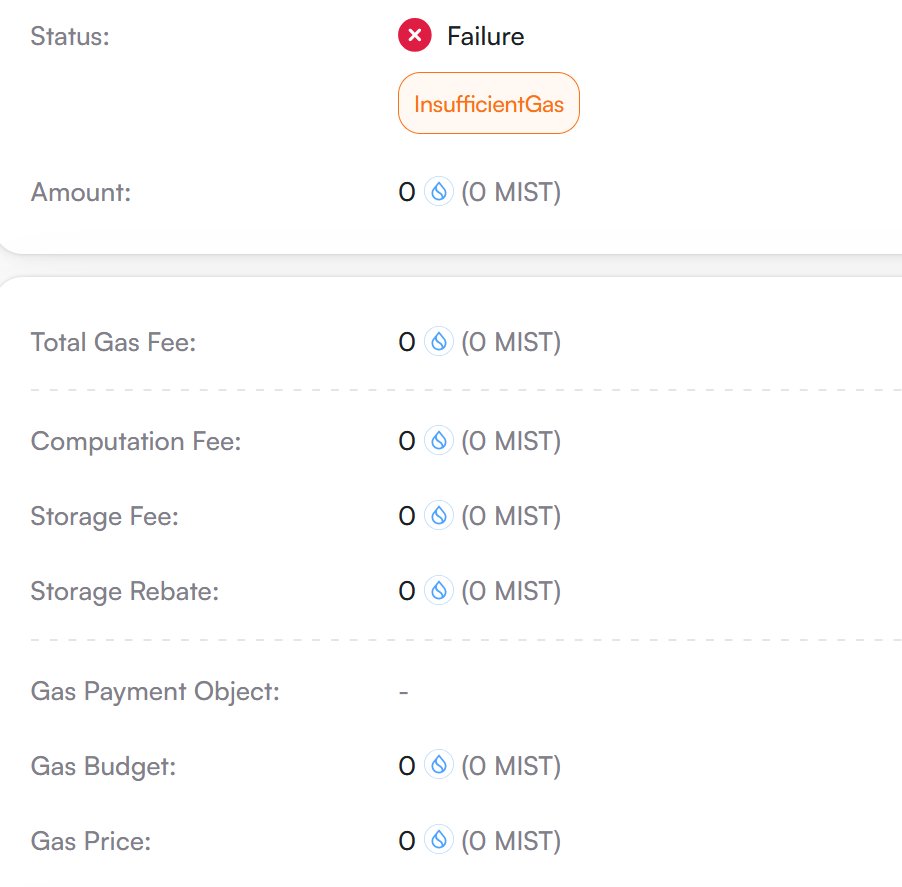 swiftott's tweet photo. Is there any smart brain could tell me 
1. what does it mean when @SuiNetwork said it does not need gas to send stablecoins but you failed to eventually? 
2. what "pain piont" does it help solve? https://t.co/g6mP6FabeV