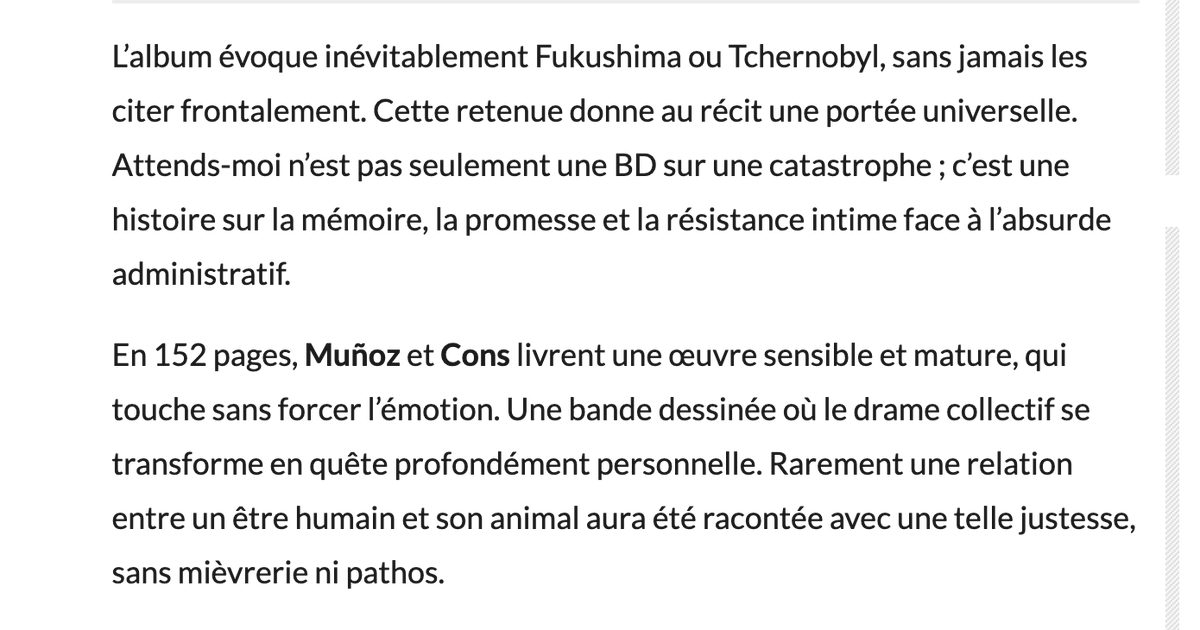 TirsoCons's tweet photo. "Tous nos conseils pour ne rien manquer du meilleur des dernières sorties en librairie"

"ATTENDS-MOI"🥰

https://t.co/wRSHkVNnoL https://t.co/tJpgqHIZZT