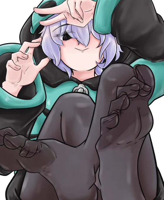 硝子さんのオリキャラちゃんを描かせていただきました!!めちゃかわいい