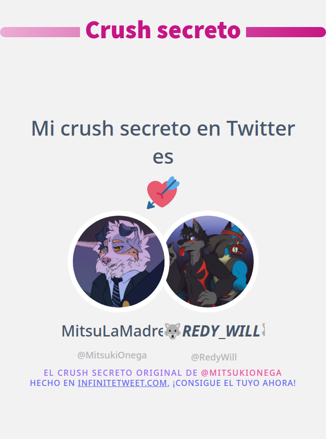 MitsukiOnega's tweet photo. Mi crush secreto en Twitter es @RedyWill

➡️ https://t.co/PuYgua5lQD https://t.co/kfKt6rxiLB