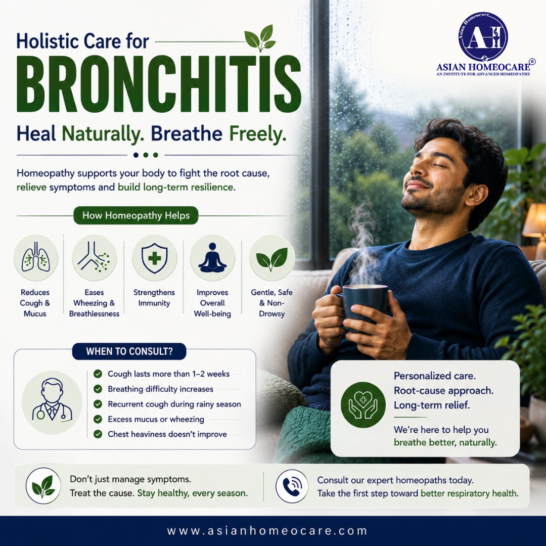 AsianHomeopathy's tweet photo. 🌧️ Persistent coughs with mucus, wheezing, or breathlessness during monsoon shouldn’t be ignored. Early attention can prevent complications. Homeopathy may naturally support respiratory recovery.

#Bronchitis #Homeopathy #AsianHomeocare
#Wheezing #Cough https://t.co/BBkeU4iAVO