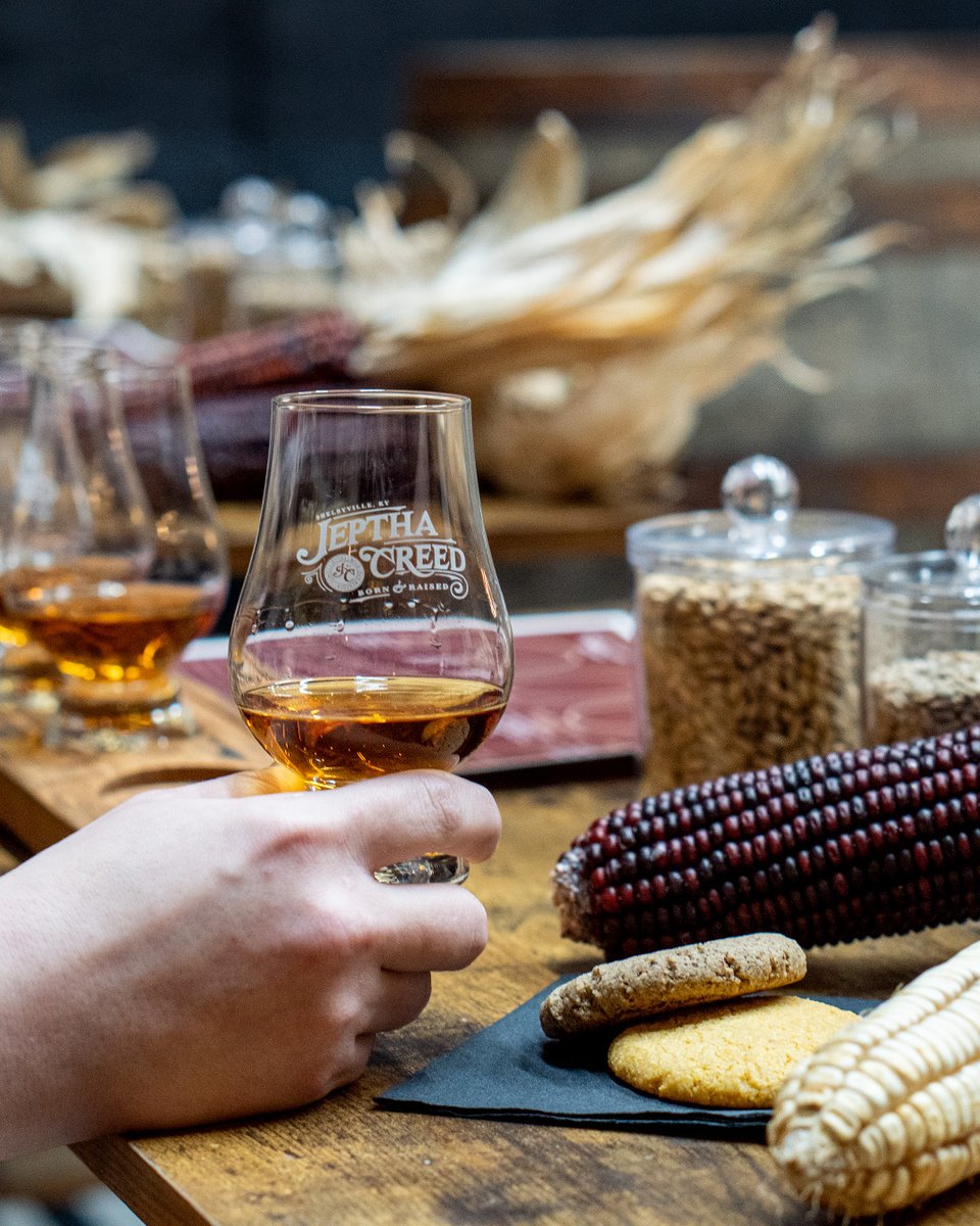 JepthaCreed's tweet photo. What does 'Our Farm to Your Glass' mean? It's our commitment to crafting the finest Kentucky Bourbon from heirloom grains raised on our family-farms. Book an 'Our Farm to Your Glass' experience to taste the difference heirloom corn provides: https://t.co/hBJfkZOErH https://t.co/JKpp7oj5YE