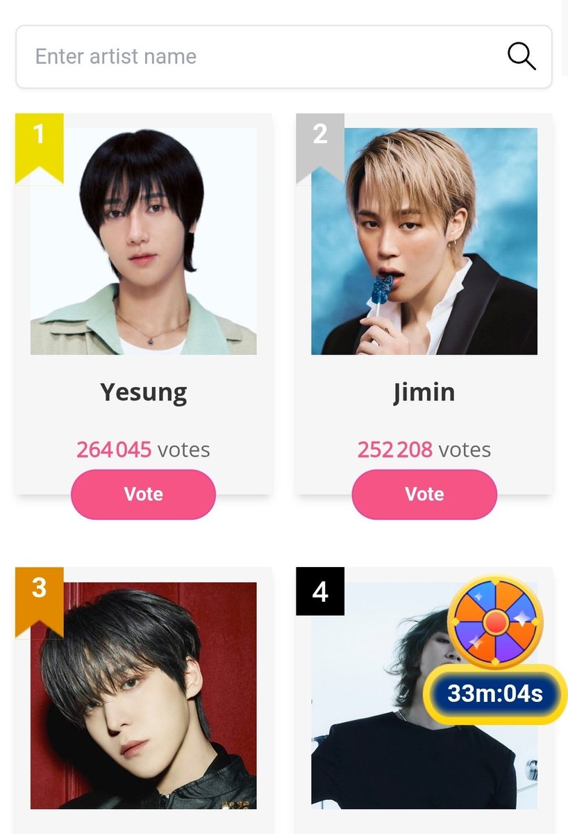 cloudforys84's tweet photo. 1h30 mins left. Please vote for YESUNG. ⚠️⚠️📢📢

➡️VOTE :  https://t.co/YJ1wBIZAZy https://t.co/vWDl3JEvxf