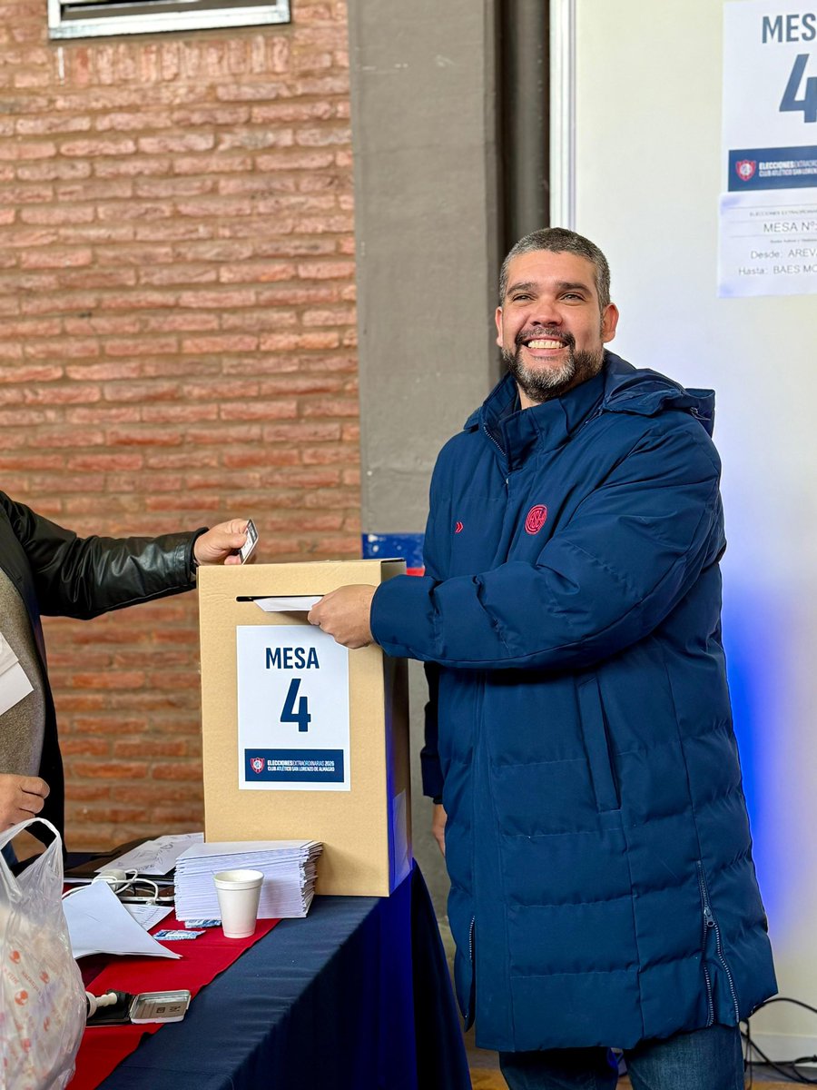negrocasla's tweet photo. En San Lorenzo se vota

Lista 3 👊💙❤️ https://t.co/A4IvoEUqSq