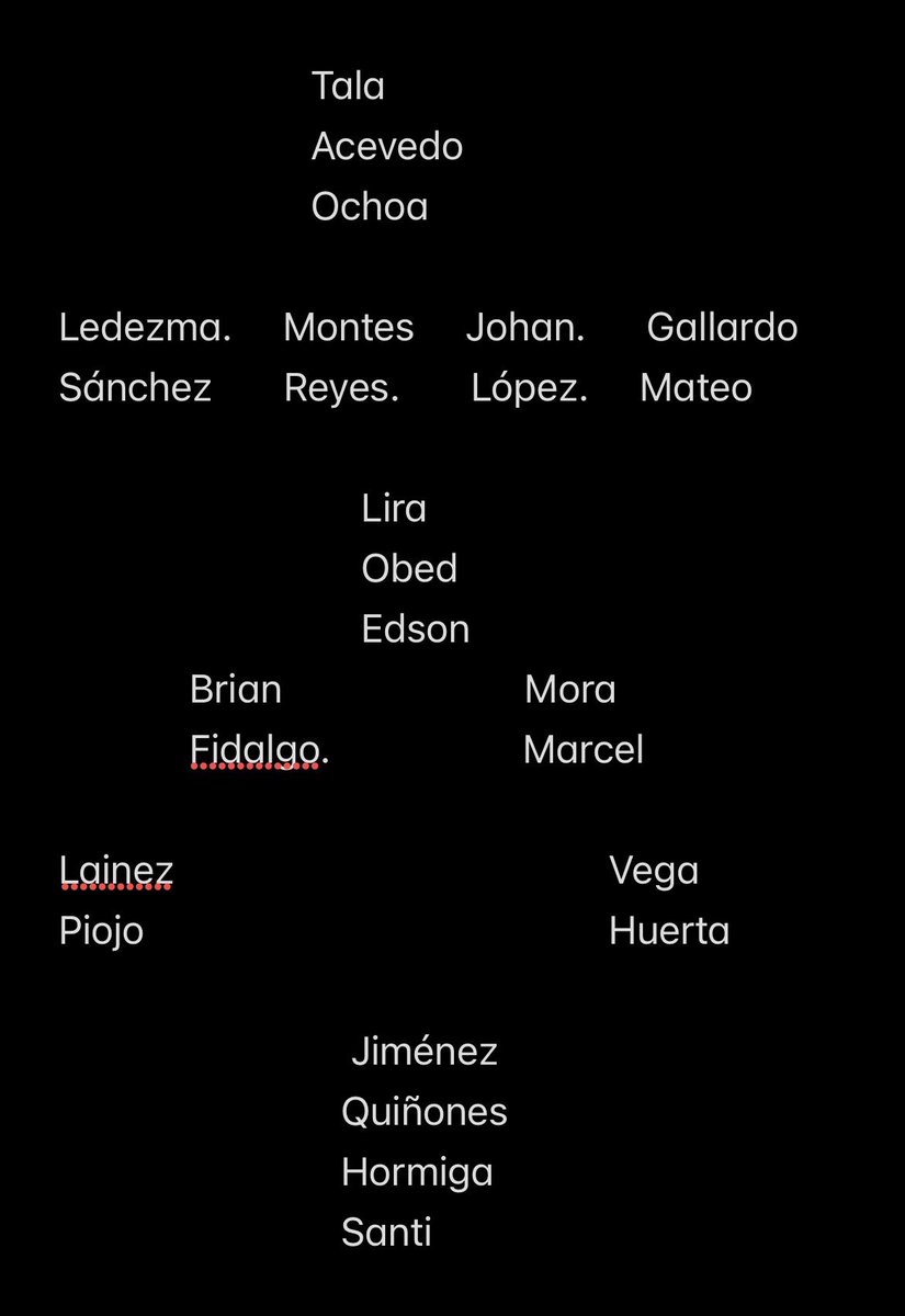 eriickM17's tweet photo. @medranoazteca Me quedo mejor a mi la lista don deivid. Como es posible que no lleves un sustituto de Johan https://t.co/wjIYMcWqHr