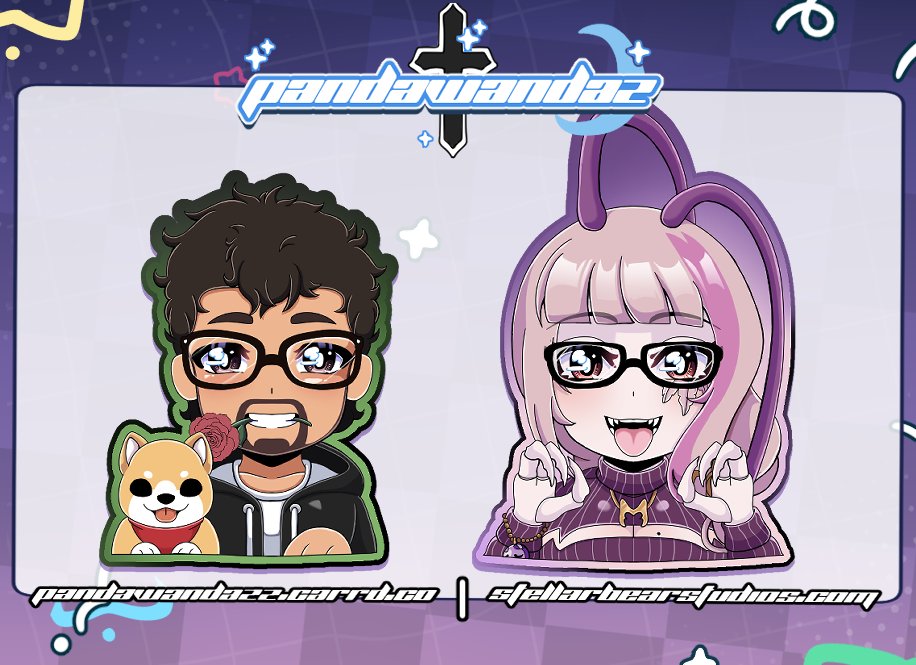 PandaWandaz's tweet photo. Oh shit its the LETS PLAY! guy and roach mama! 🌹🪳
RayNarvaezjr &amp; Matarakan stickers!!
@RayNarvaezJr ┊#Kancraft https://t.co/fBS4l5IRS9