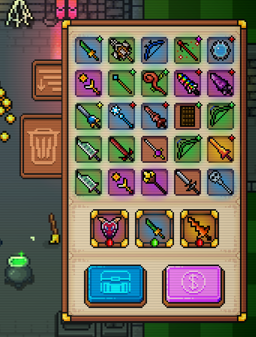 OddRaccoon_'s tweet photo. The inventory before / The inventory now !

#indiedev #gamedev https://t.co/RYL2ExgXt5