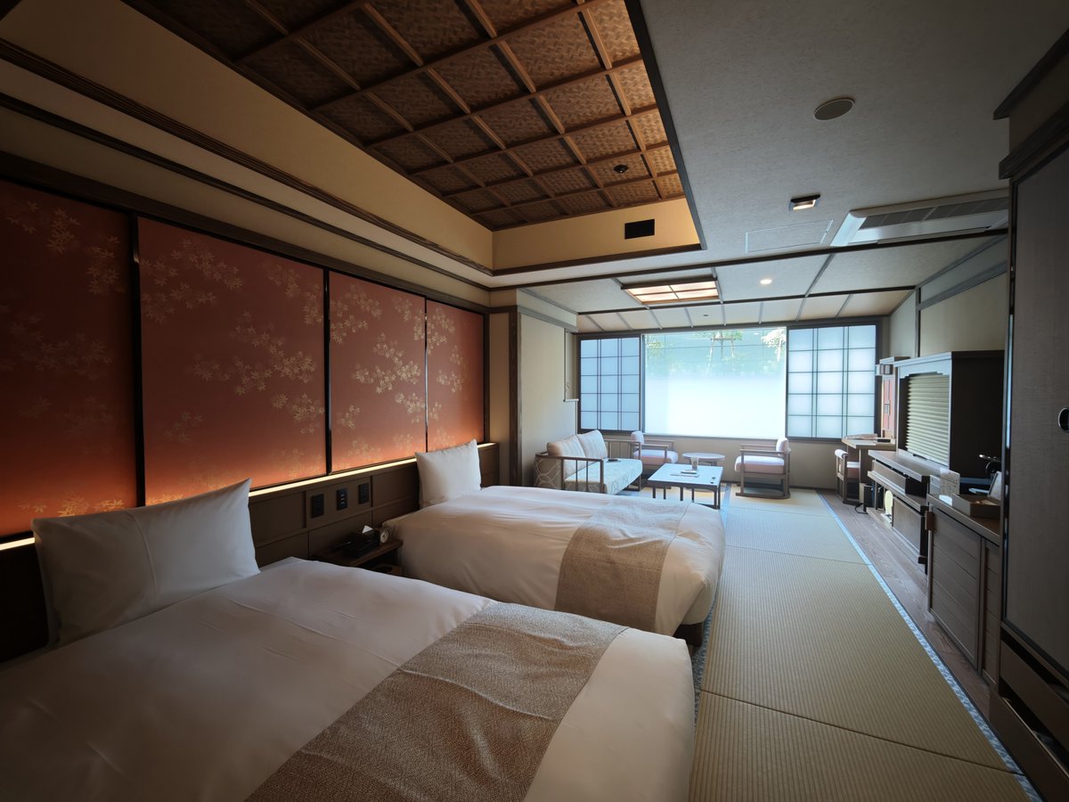live_marriott's tweet photo. 期待をはるかに超えてきたぞ‼️

京都 御室 花伝抄
共立リゾート、ドーミーインの上位ブランド
開業したてのモニタリングプラン

ラウンジは生八つ橋、パンケーキ食べ放題
温泉、サウナに加え貸切風呂使い放題✨
高級とは言わないが、欲しいものが全て満たされる足る御宿
閑散期の価格次第でヘビロテ👍 https://t.co/Dwb7RjBLmm