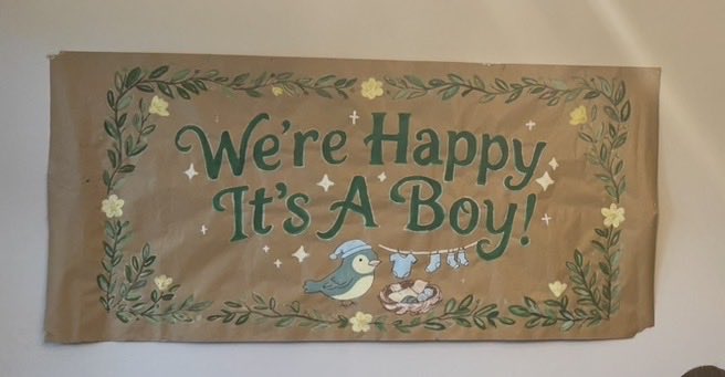 james_d_baird's tweet photo. wife was a little tired of people saying “oh you poor thing” when they would hear we’re having a fourth boy

so welcome to the baby shower https://t.co/W8csPh4yA7
