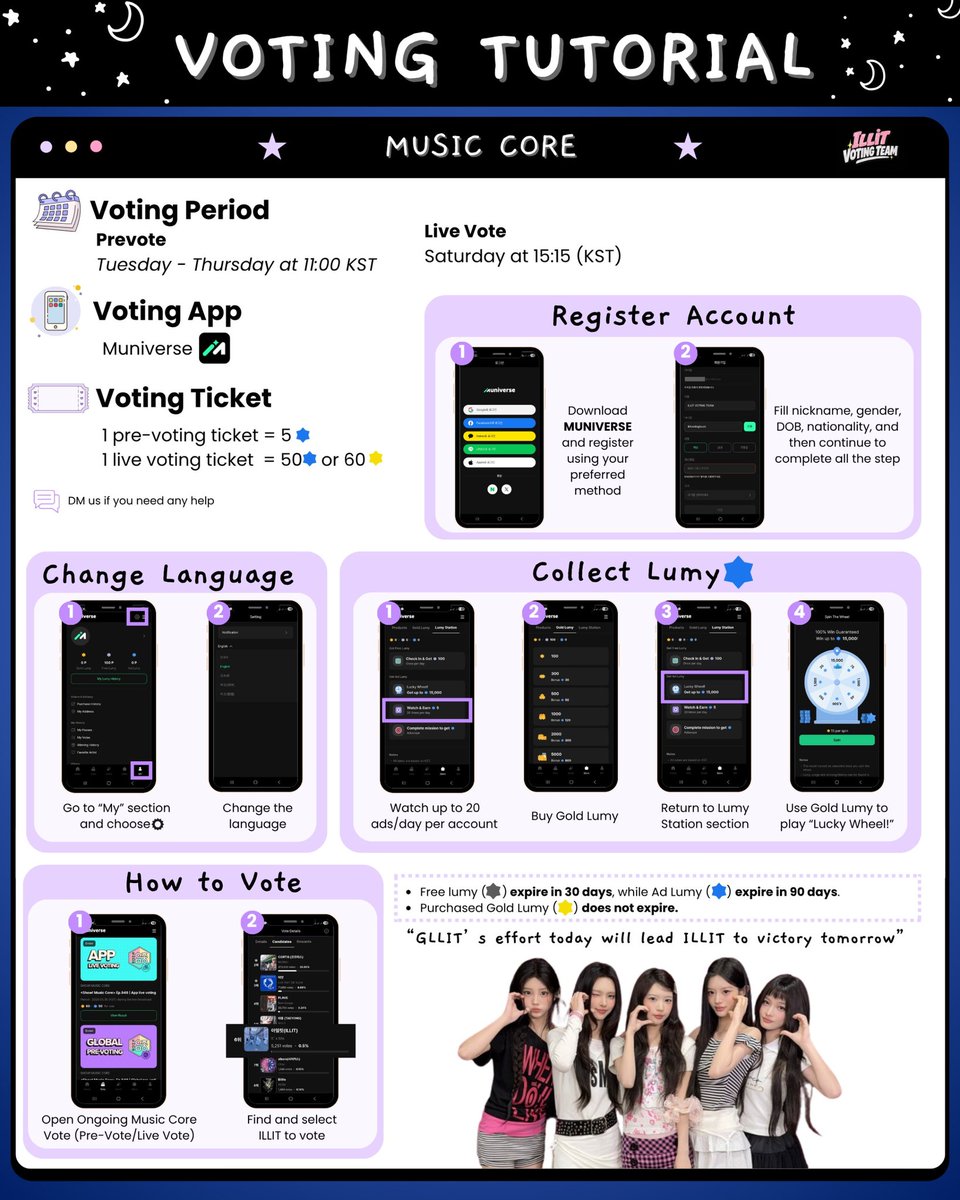 ILLIT VOTING TEAM tweet media