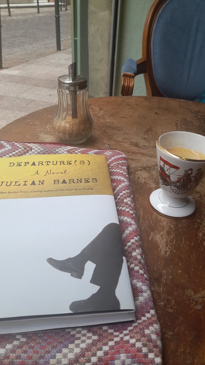 anna_dalloway's tweet photo. @goodreads #Departures by Julian Barnes https://t.co/6MWu7CQJhj