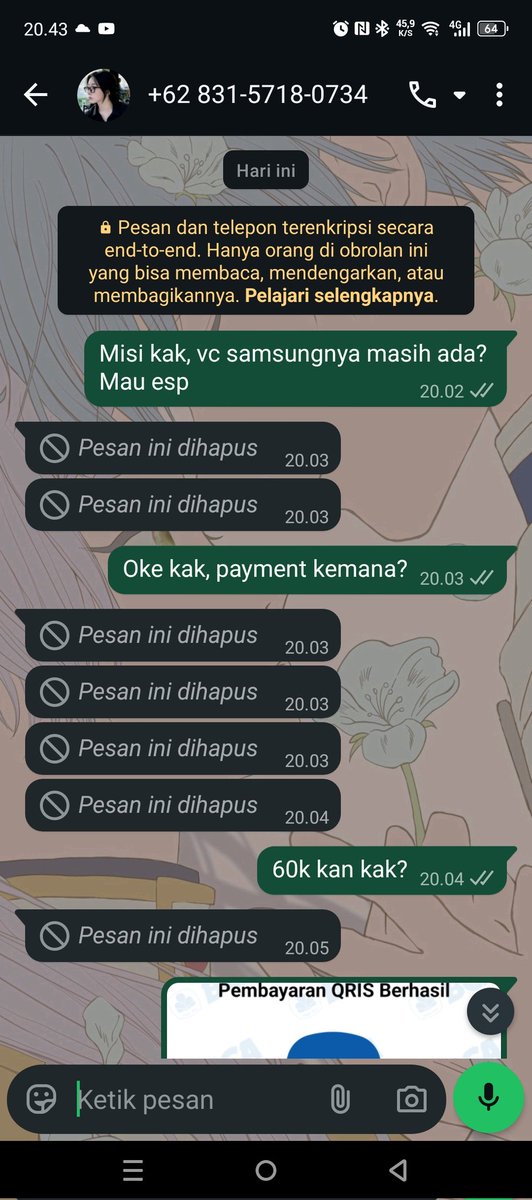 disabiantara's tweet photo. WAH ANJING JGA YA LU @Anomalieqs 

Emang sih cuma 60rb TAPI TETEP AJA BJIR, MISKIN LU TAI

lupa cek twt ternyata toko sky penipu anjrit https://t.co/ido90VFMMh