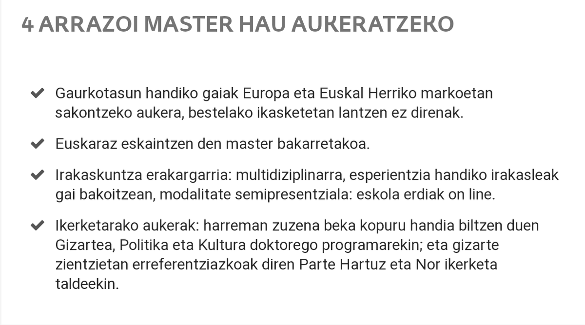 SEHmasterra's tweet photo. #SEHmasterra | irakasgaiak 👇

«Nazioa eta komunikazioa»

ℹ️https://t.co/AgVcYXdfei

🗣️Estitxu Garai 
🗣️Ekain Rojo @Erromandia
🗣️Josu Martinez 

#EHU #Subiranotasuna #masterra https://t.co/XSXstpJCaR