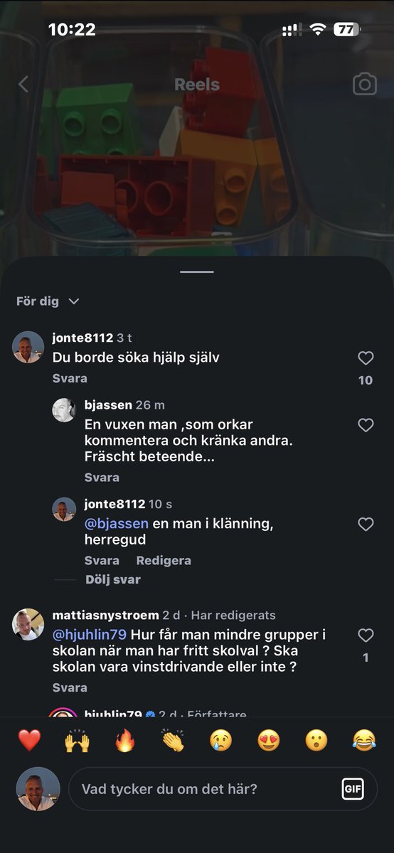 jonas81h's tweet photo. @PlainviewLegacy Kommentara det på Facebooks blev attackerad direkt av nån konstig snubbe🤣 https://t.co/ENz8K6yuN1