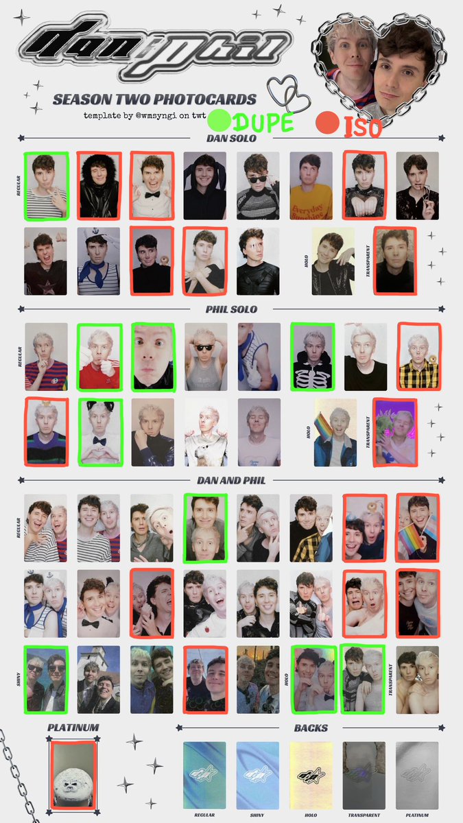 lucidstreak's tweet photo. trading dan and phil photocards! uk only please. you can reply here or dm me (or @nowimawasteland ) https://t.co/8XVMNPGiz4