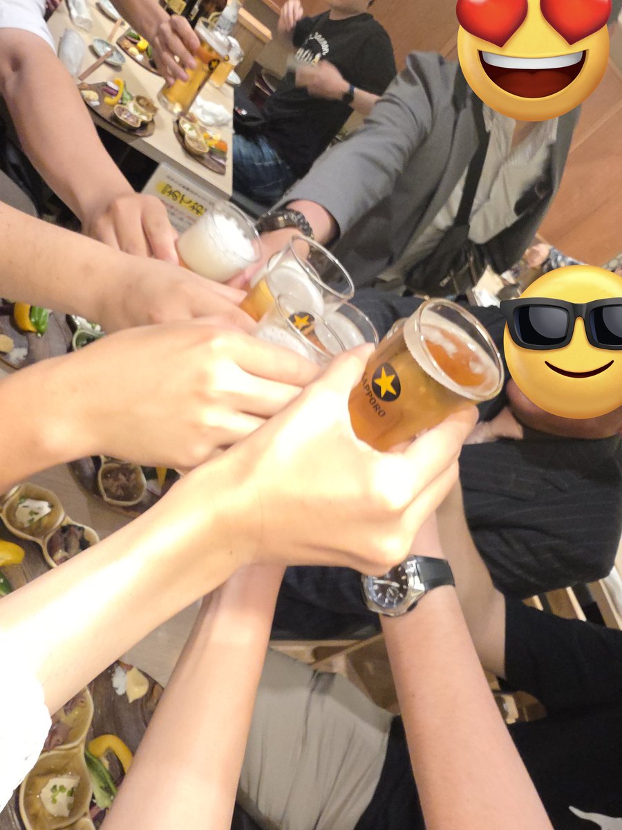 shingata_cold's tweet photo. 期待の新人を出迎えて飲酒 https://t.co/ePam8dAh8V