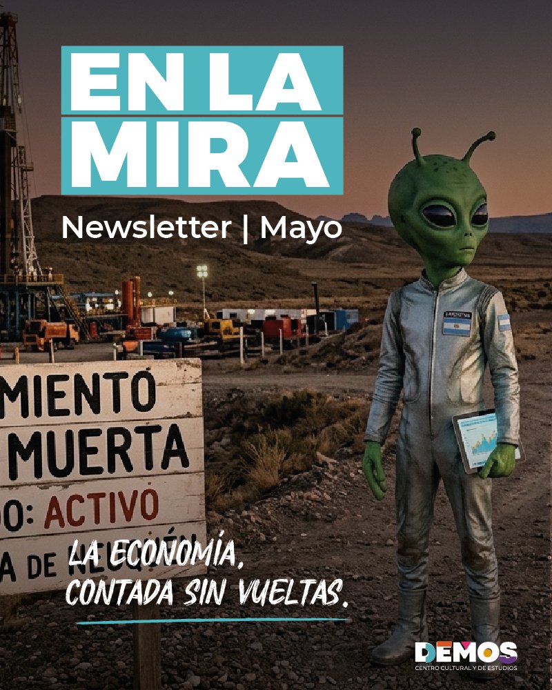 DemosCCE's tweet photo. En esta edición de #EnLaMira pasamos en limpio el contraste del RIGI con la motosierra, una radiografía de la industria santafesina en el primer trimestre del año y un viaje en plato volador para responderle a un marciano si el modelo cierra o no.

👉 https://t.co/B1XDjdDoN5 https://t.co/BQ5Phfd24L