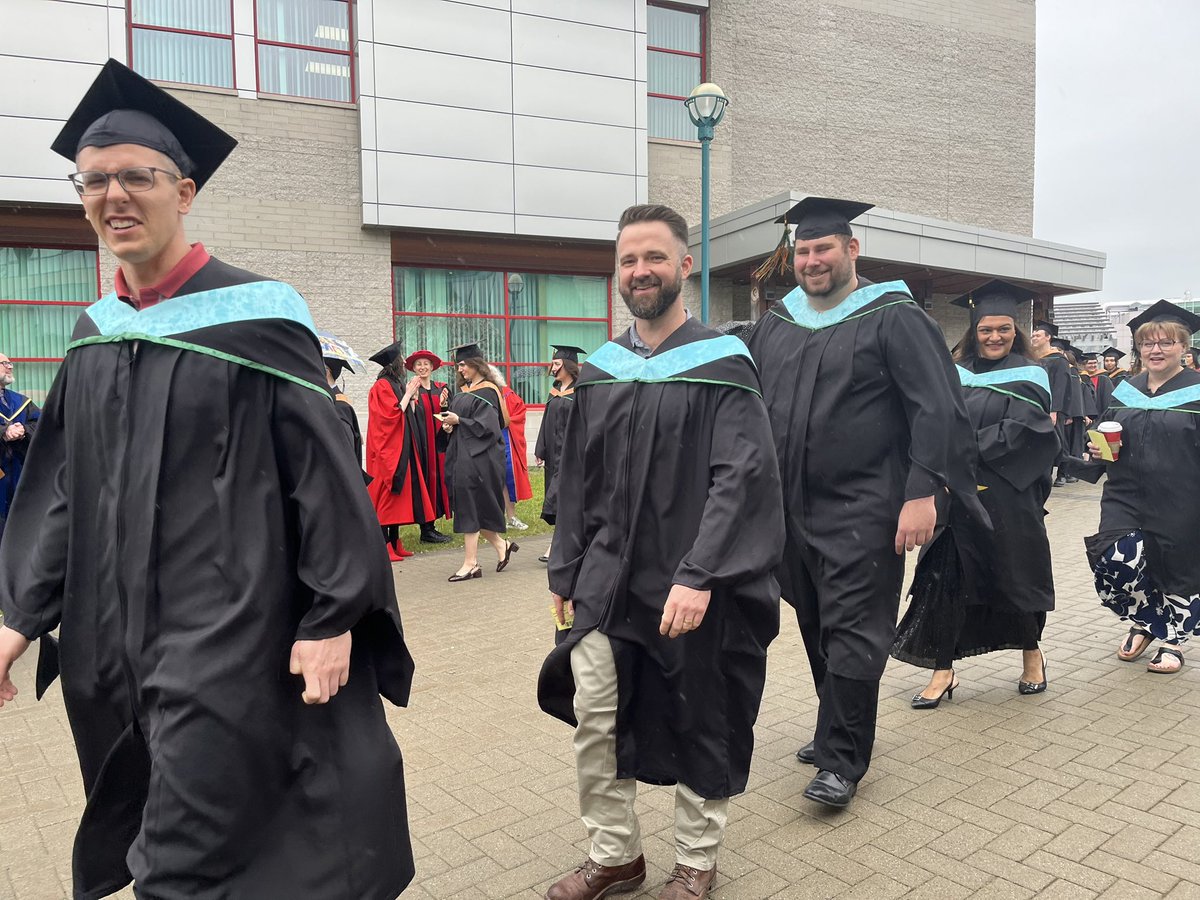 EducationUnbc's tweet photo. Congratulations #UNBCED Graduates of 2026… both MEd and BEd programs. What an accomplishment. Despite the rain, what a gorgeous day!!! Here are a few pics to get us started. More to come… 🎉🎓🙌 https://t.co/m5FofMLXFN