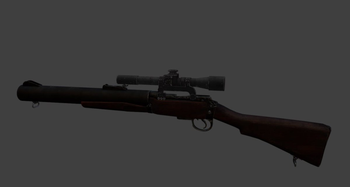wolfplayer0's tweet photo. De Lisle Scoped for RealRTCW https://t.co/WM78h5X9iD