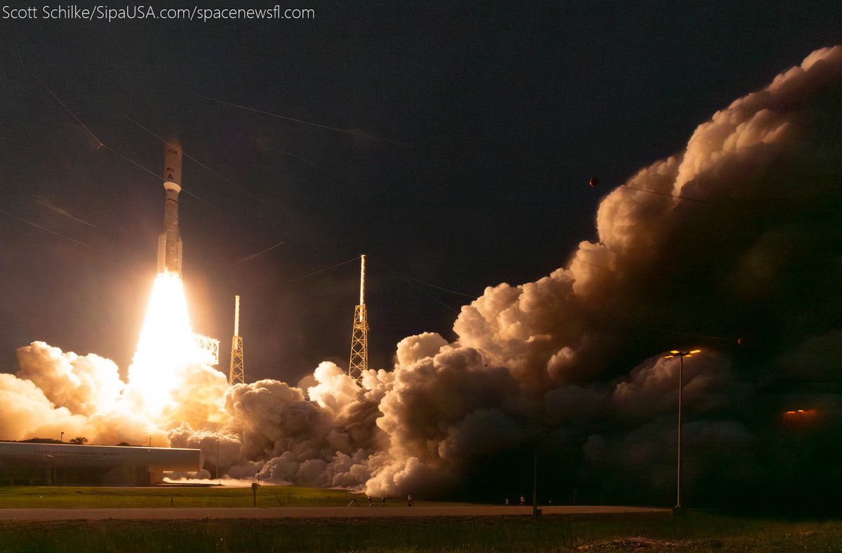 SchilkeScott's tweet photo. Remote camera action on SLC-41 with the #ULA #AtlasV #Amazon LEO-7 8:53 PM 5-29-26 https://t.co/SzN5cUcx6P