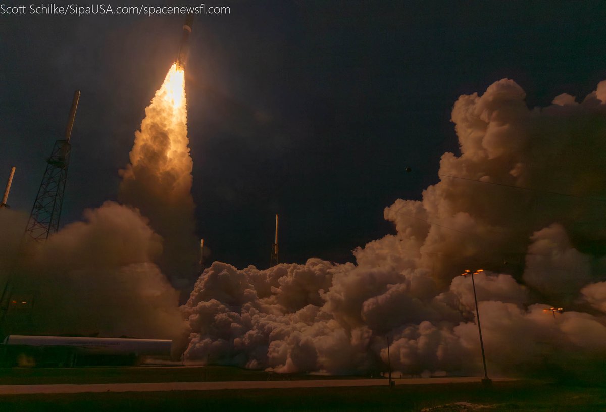 SchilkeScott's tweet photo. Remote camera action on SLC-41 with the #ULA #AtlasV #Amazon LEO-7 8:53 PM 5-29-26 https://t.co/SzN5cUcx6P