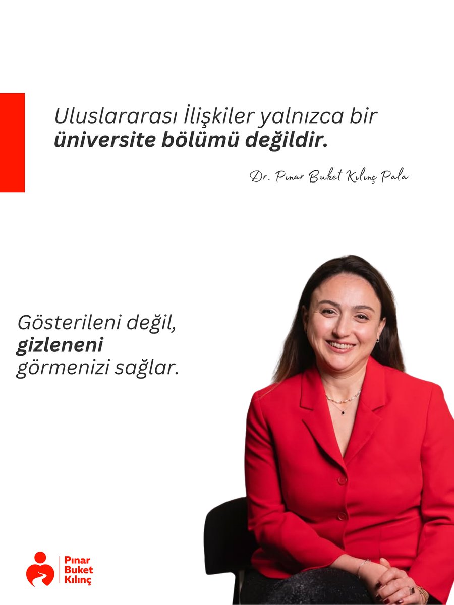 PbkKln's tweet photo. Uluslararası İlişkiler, bir disiplinden fazlası olarak, olup biteni anlamayı ve geleceği buna göre şekillendirmeyi sağlar. Bu yüzden bilgi, özellikle gençler başta olmak üzere toplumla buluşmalıdır. @uikonseyi 

#pınarbuketkılınç #Uluslararasıİlişkiler #UİK #disiplin #toplum https://t.co/UumcQm9aTH