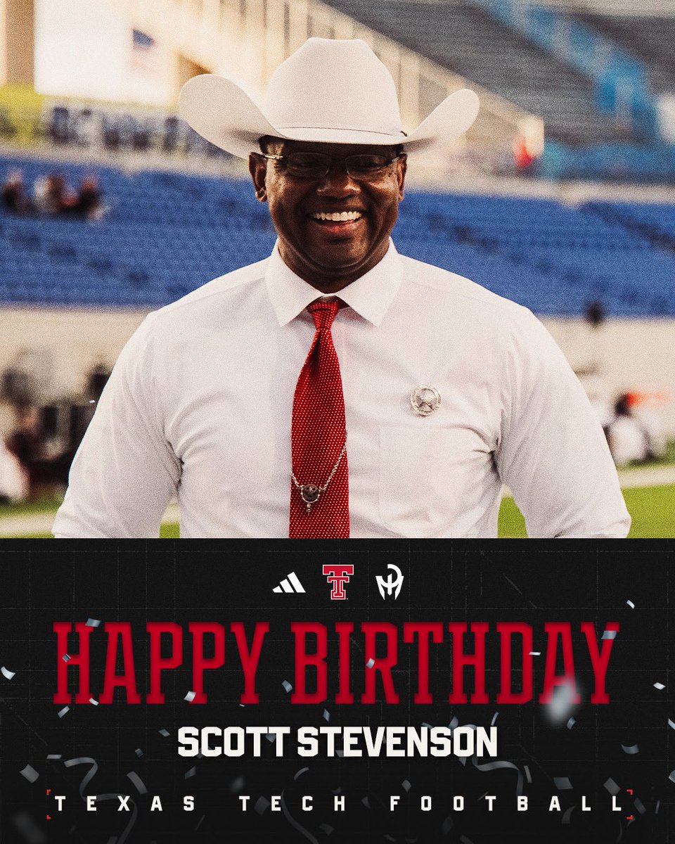TexasTechFB's tweet photo. Happy birthday to Texas Ranger, @ScottScooby8732! 🎉 https://t.co/FNQfD9hvE8