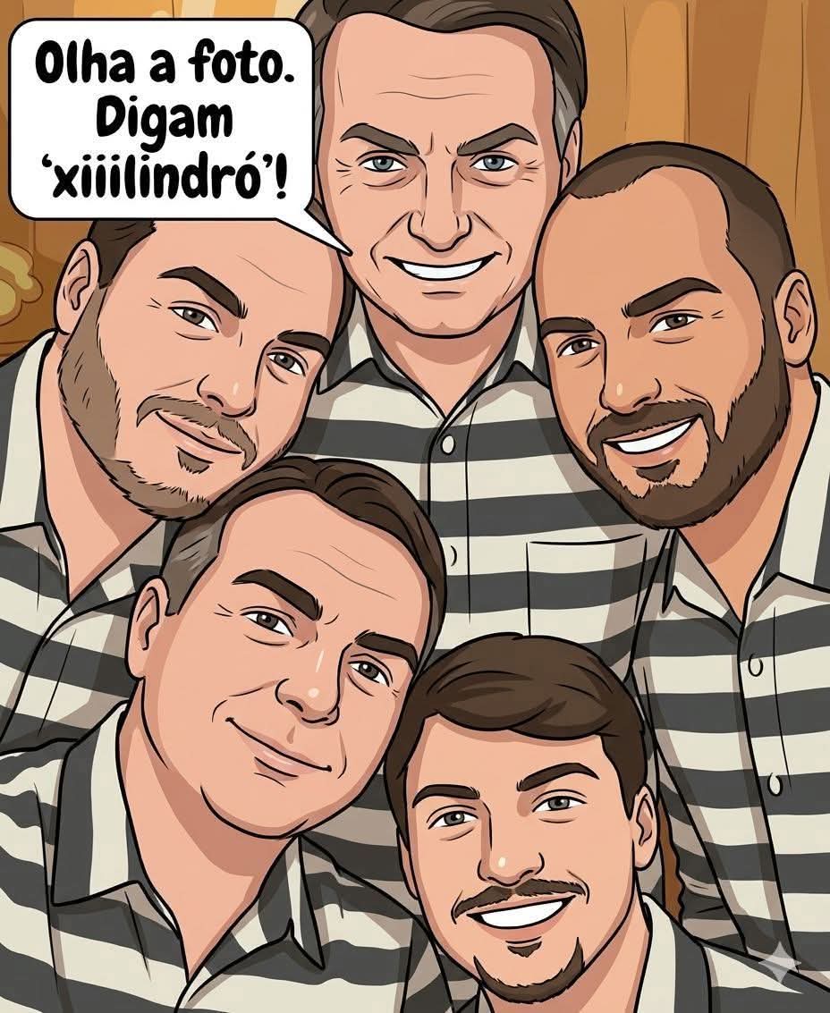 WendelAlves1975's tweet photo. @FlavioBolsonaro @SecRubio @realDonaldTrump Falta pouco logo todos estarão juntos na papuda!!! @FlavioBolsonaro nunca será! 😎 https://t.co/uL3jzLnO96