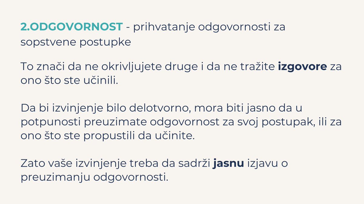 anmaribg's tweet photo. Najvažnije je da će baner biti uklonjen.

E sad, to što umesto izvinjenja pljušte optužbe tipa "a to što su oni ovo...", to je već druga priča. 

Umesto te druge priče, evo par saveta stručnjaka iz oblasti mentalnog zdravlja na temu izvinjenja.
 
I važan podsetnik -  kada je iskreno, izvinjenje koristi i onome ko ga prima i onome ko ga upućuje.