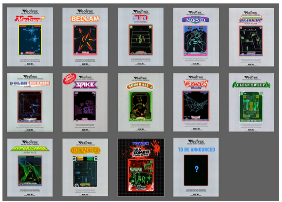matz_jon's tweet photo. 国内クラファンも開催中の復刻版レトロゲーム機「ミニ光速船／Vectrex Mini」アップデートっ！同梱ソフト14点のうち13点が決定したぞっ。でも「Scramble」入ってないの、だいぶ残念っ！
https://t.co/61GM6HM2ol
#VectrexMini https://t.co/BEkql7eUCV