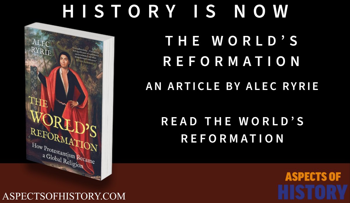 AspectsHistory's tweet photo. The World's Reformation

An article by Alec Ryrie
https://t.co/N2kASNznIl

Read The World's Reformation
https://t.co/FGbmDqyZPM

@YaleBooks

#newbooks #historyteacher #historylovers https://t.co/dA9WhP46Xc