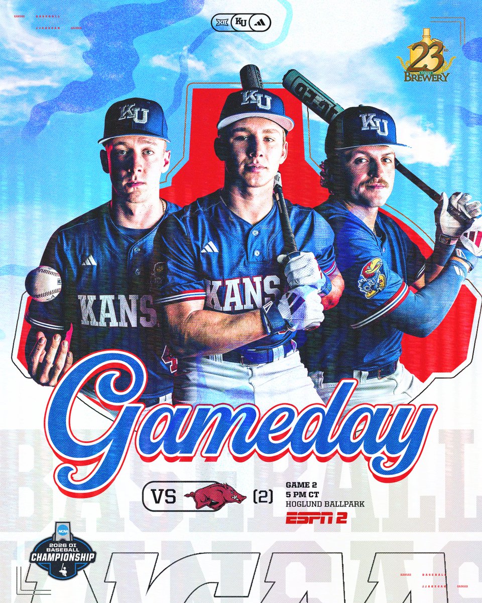 Kansas Baseball tweet media