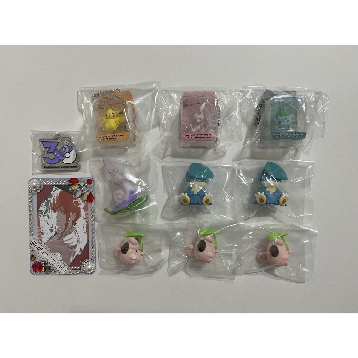 haiiro_torihiki's tweet photo. @nnn

ー 交換 / 譲渡 / 買取 ー

一番くじ Pokémon 30th ANNIVERSARY vol.1 ポケモン くじ ポケパーク ピンバッジ ガチャ メタルチャーム ブリスターマスコット

譲 ▶︎ 画像参考

求 ▶︎ 同異種キモリ.メタモン or 〜定価＋送料

※各ALT参考
※固ツイ関連と異種交換も検討可能🙇‍♂️ https://t.co/MPEEyuX5BI