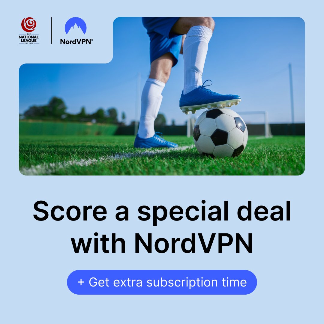 bostonunited's tweet photo. Score a special NordVPN deal 💥

Keep your data safe from phishing, malware, and identity theft 🛡️ Enjoy secure browsing at home or on public Wi-Fi.

Secure your online privacy today 👇
https://t.co/osGwVicfby https://t.co/NzL6VrMdJS