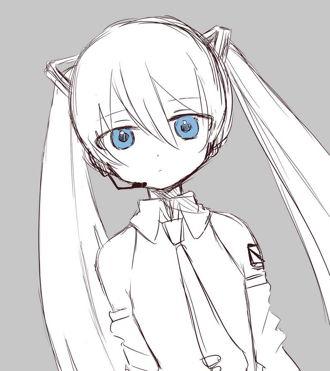 nanasenei_'s tweet photo. ミク https://t.co/qvzqT2R20I