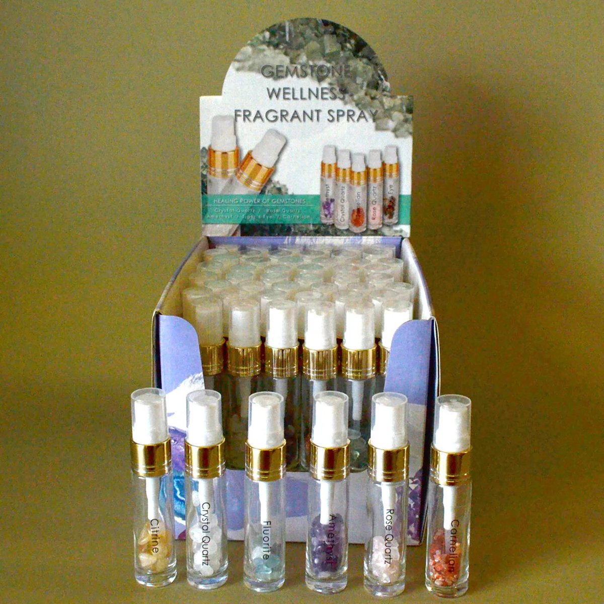 New Item: (set of 54) Mixed gem room spray Bottles Set of 54 empty