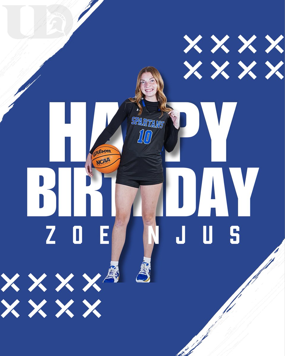 UD_WBB's tweet photo. Happy birthday to Zoe 🎊 We hope you have a great day! https://t.co/FHirLbNdS2
