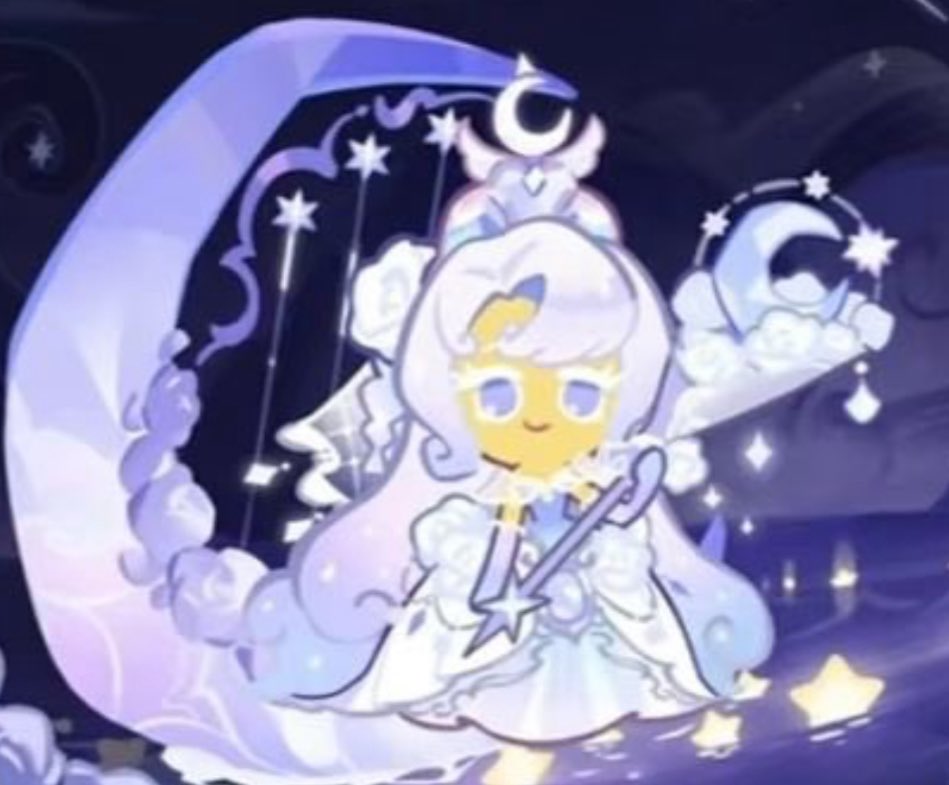 MoonlightPilled's tweet photo. I. Love how her staff looks. It's like a crepe hehe https://t.co/SpHV8vLAoL