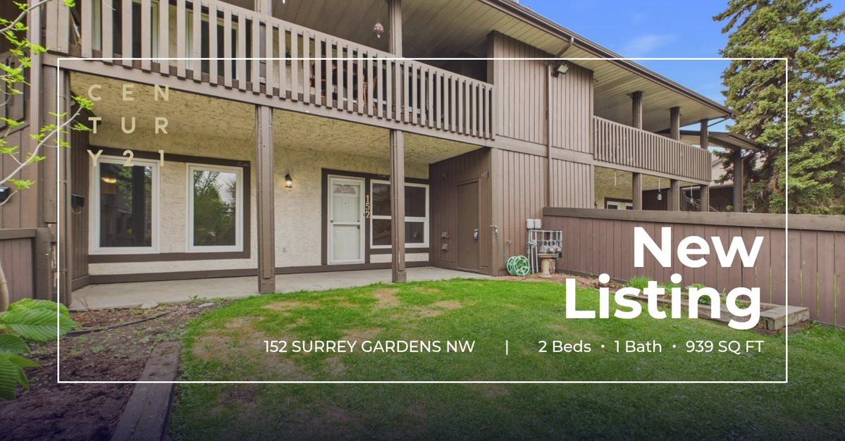 RadicalRobinson's tweet photo. 📍 New Listing 📍 Take a look at this fantastic new property that just hit the market located at 152 Surrey Gardens Nw in Edmonton. Reach out here or at (780) 965-8903 for more information

Aaron &amp; Sharon Real Estate
Century 21 Mas... https://t.co/gz1qb6XFDS https://t.co/aSI44PIInf