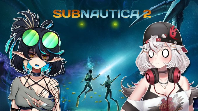 kinrawr's tweet photo. What happens if you put a Leviashark with Thalassophobia in a game about deep water? Crying.

Atleast I have my friendo @MiyaMewrilee  with me! Also I stole his image!

LIVE NOW! 🔴 https://t.co/S9t1FAhvzA 🦈 https://t.co/1i2uOn8GUy